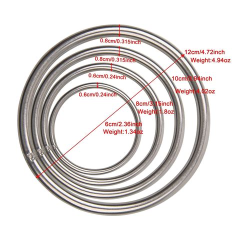 metal rings 14 inch diameter